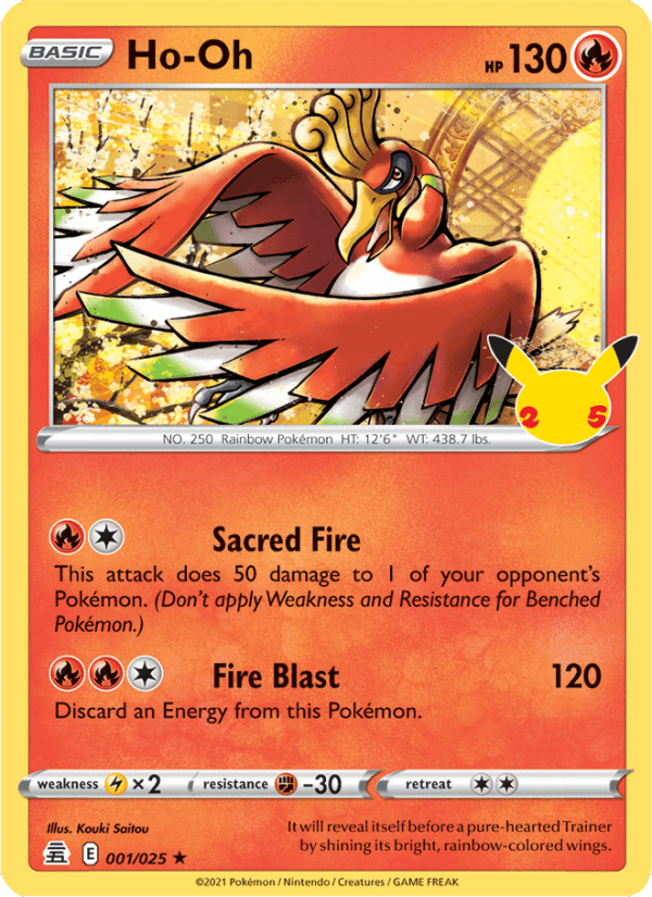 Ho-oh - Celebrations