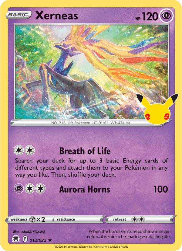 Xerneas - Celebrations
