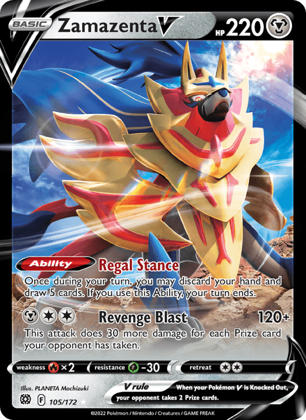 Zamazenta V - Brilliant Stars